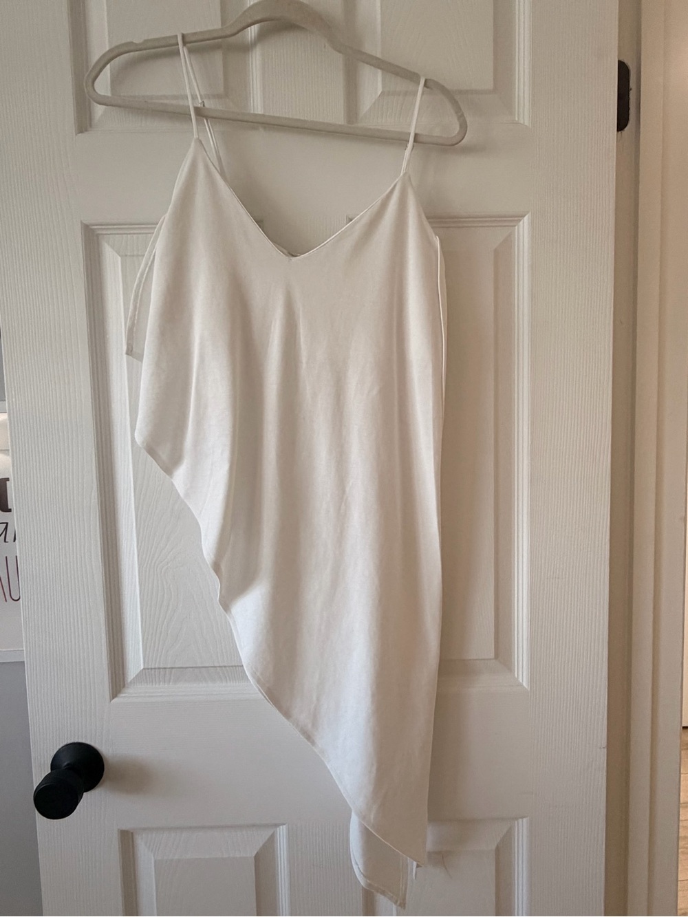 Zara White Asymmetrical top - Women